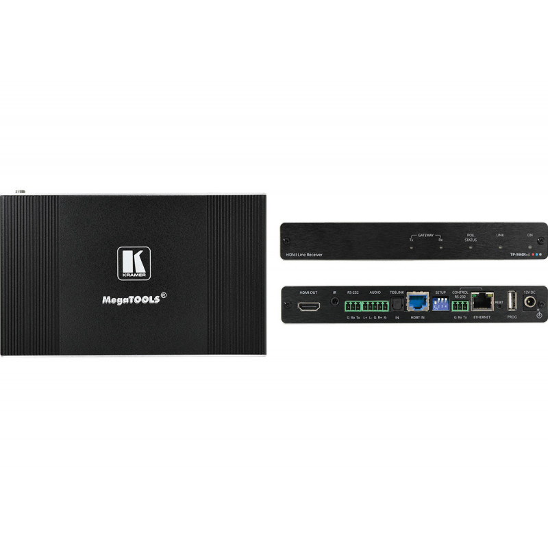 Kramer TP-594RXR Emetteur HDMI Audio IR & RS-232 sur HDBaseT 2.0&USB