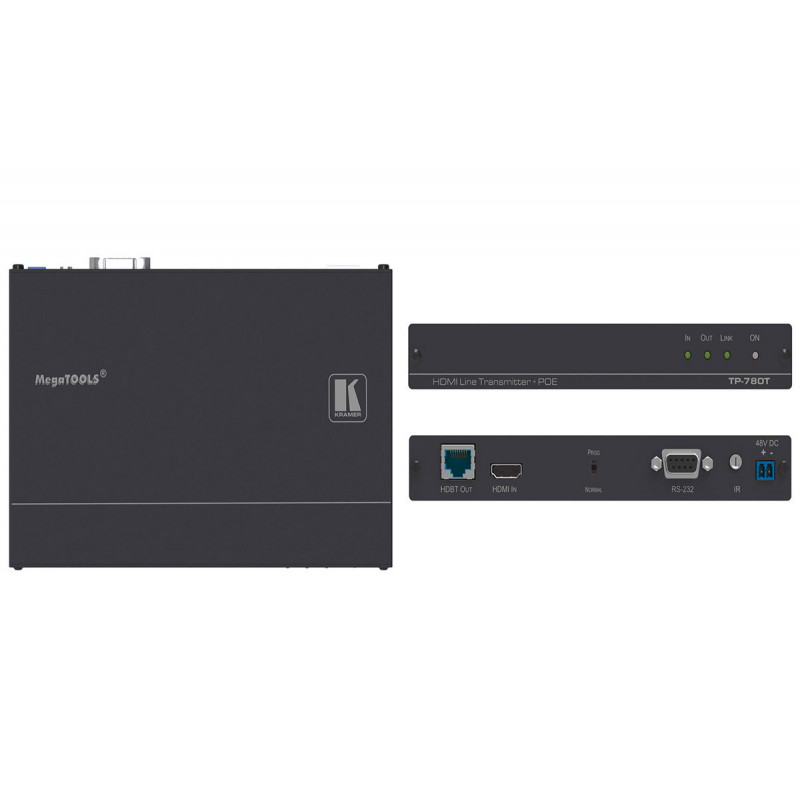 Kramer TP-780T Emetteur HDMI 4K (4:2:0) & IR sur HDBaseT avec PoE