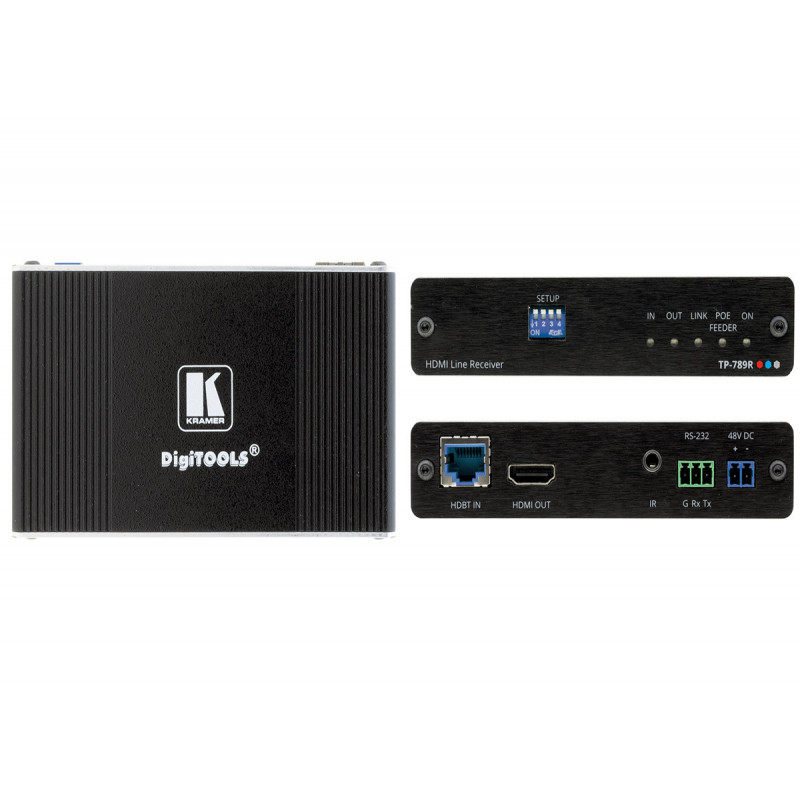 Kramer TP-789R Recepteur HDMI sur HDBaseT (jusqu’a 70m) POE