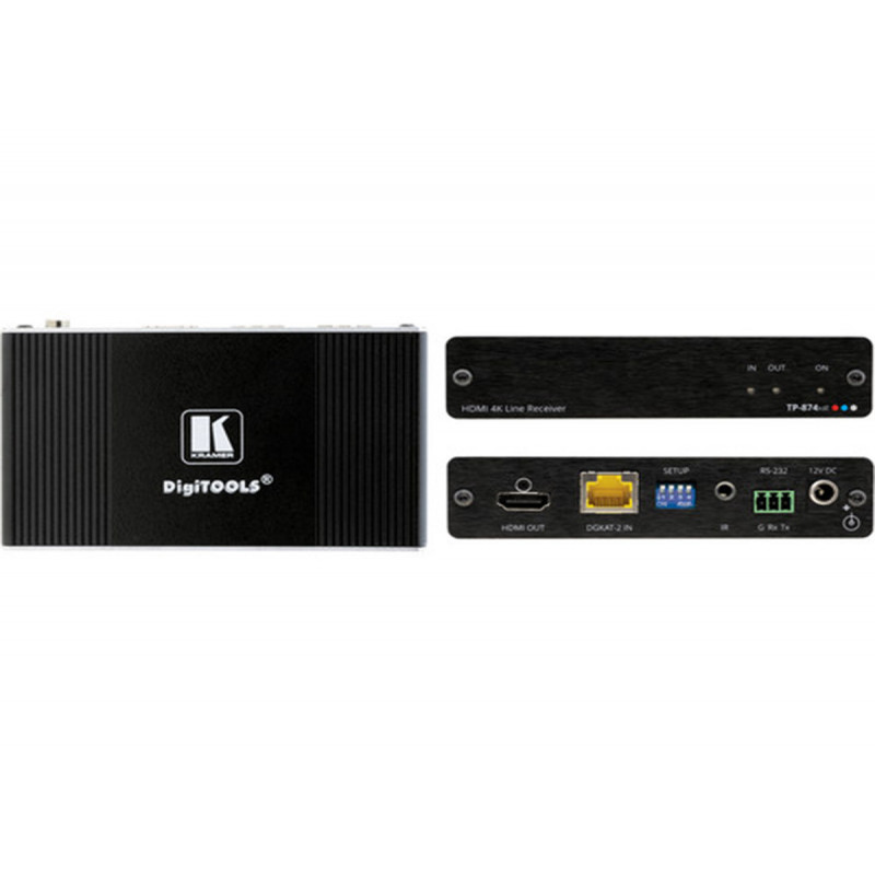 Kramer TP-874XR Recepteur  HDMI 4K HDR HMDI 2.0 HDCP 2.2 DGKat 2.0