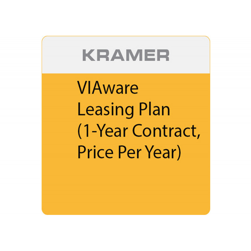 Kramer VIAWARE-LEASE-1Y Abonnement 1 an avec mise a jour