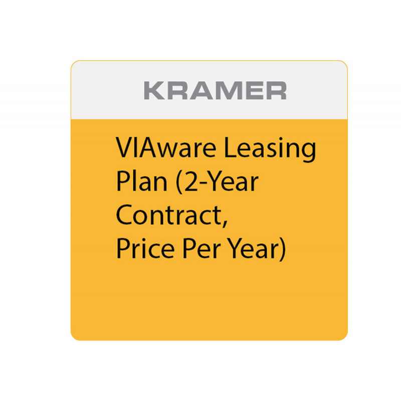 Kramer VIAWARE-LEASE-2Y Abonnement 2 ans avec maj (prix par an)