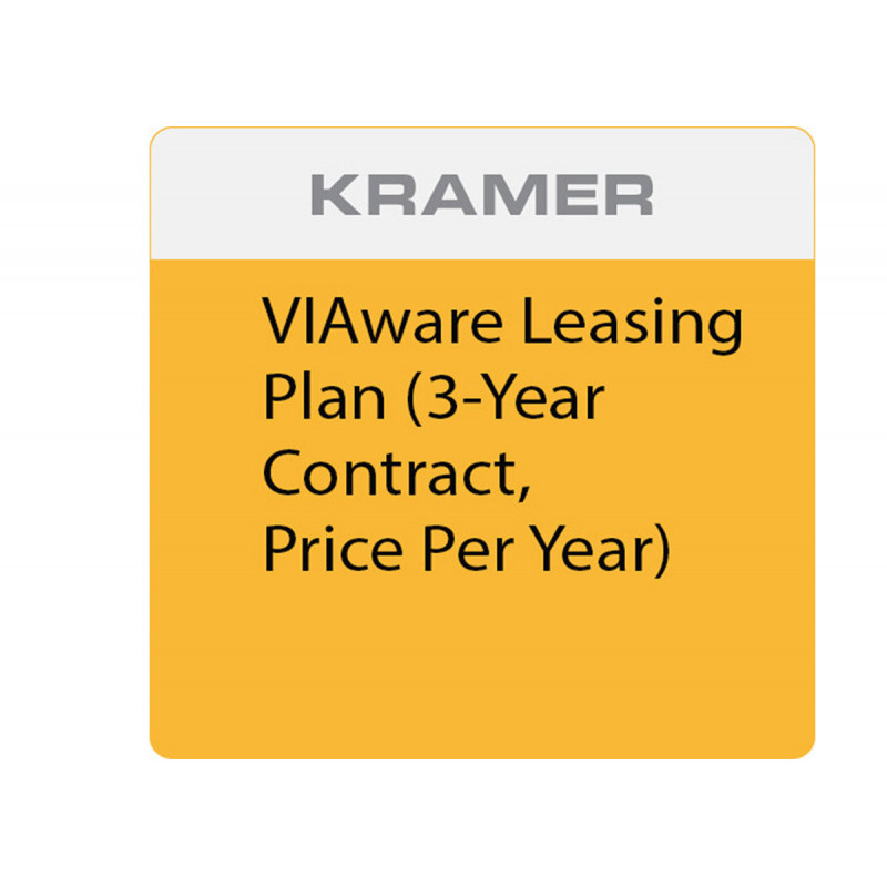 Kramer VIAWARE-LEASE-3Y Abonnement 3 ans avec maj (prix par an)