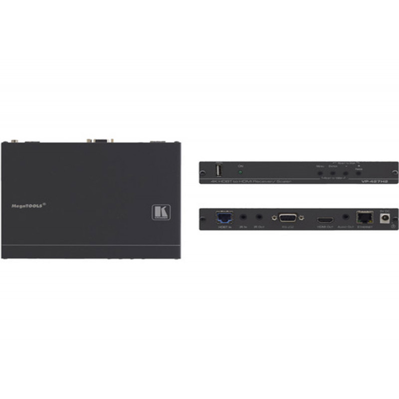 Kramer VP-427H2 Recepteur/scaler HDBaseT vers HDMI et audio 4K60