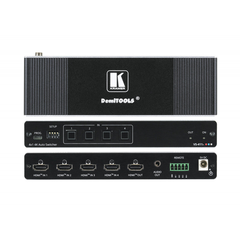 Kramer VS-411X Selecteur automatique 4x1  HDMI 4K 60hz 4.4.4