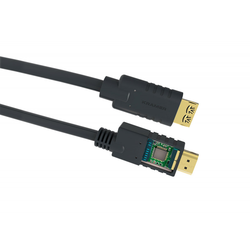 Kramer CA-HM-15 Cable HDMI Actif Haut Debit Ethernet  4K@60Hz (4:4:4)