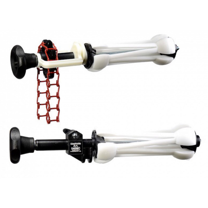 Manfrotto 046MCR Kit de roulement fonds avec chaîne métal rouge