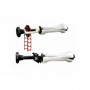 Manfrotto 046MCR Kit de roulement fonds avec chaîne métal rouge