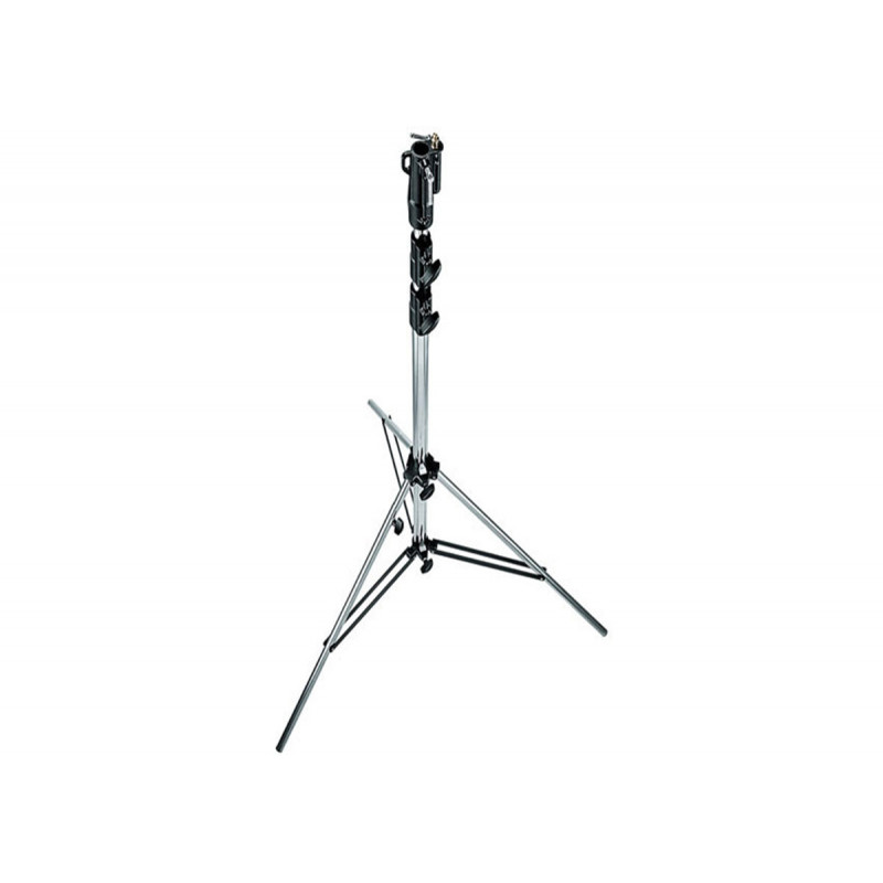 Manfrotto 126CSU Pied Lumière en acier, finition chrome