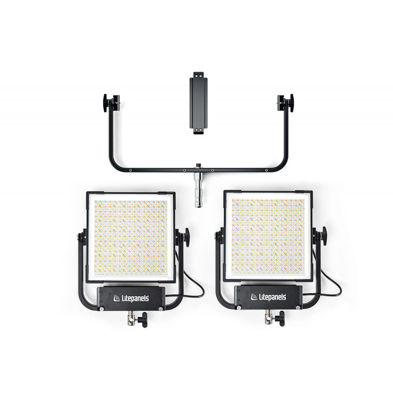 Litepanels Gemini 1x1 Hard Dual Array Light Kit