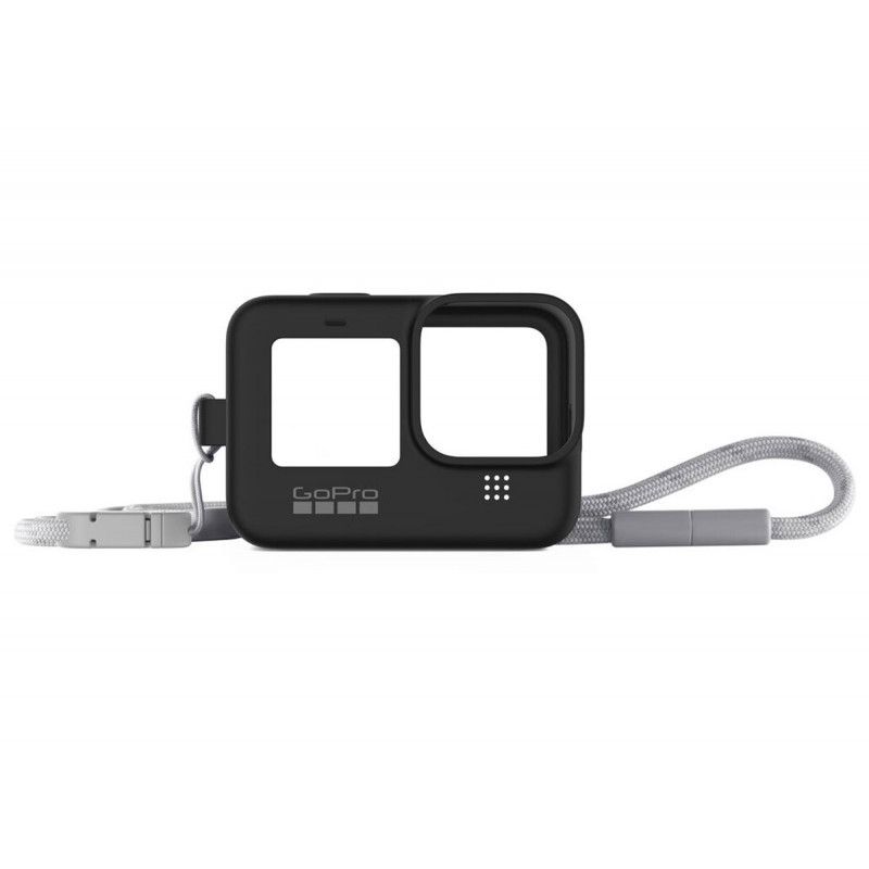 Gopro Sleeve + Lanyard (H9 and H10) Black