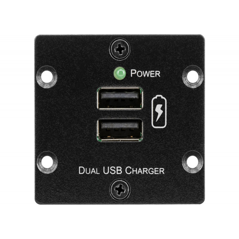 Kramer W-2UC(B) Module chargeur double USB - Noir