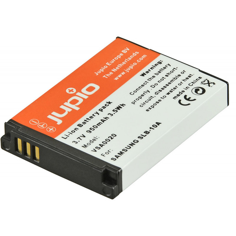 Jupio Batterie SLB-10A pour Samsung / BN-VH105 pour JVC 950mAh