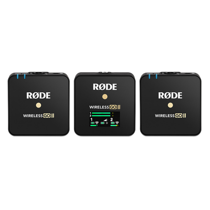 Rode Wireless GO II Système de Microphone Sans Fil Compact