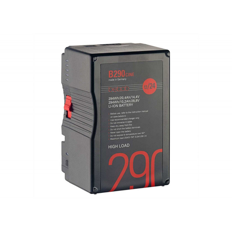 Bebob B290 CINE - Batterie Monture B 14,4V / 28,8V / 294Wh