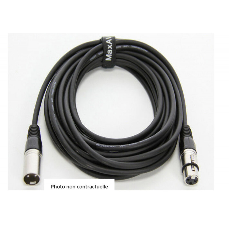 Cinela Câble XLR M/F pour E-OSIX-MiniCMIT (4017C)