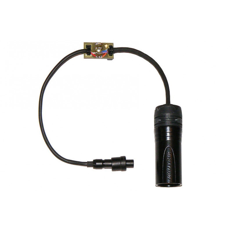 Cinela Câble 2 x  XLR3F/XLR5M pour KM MS