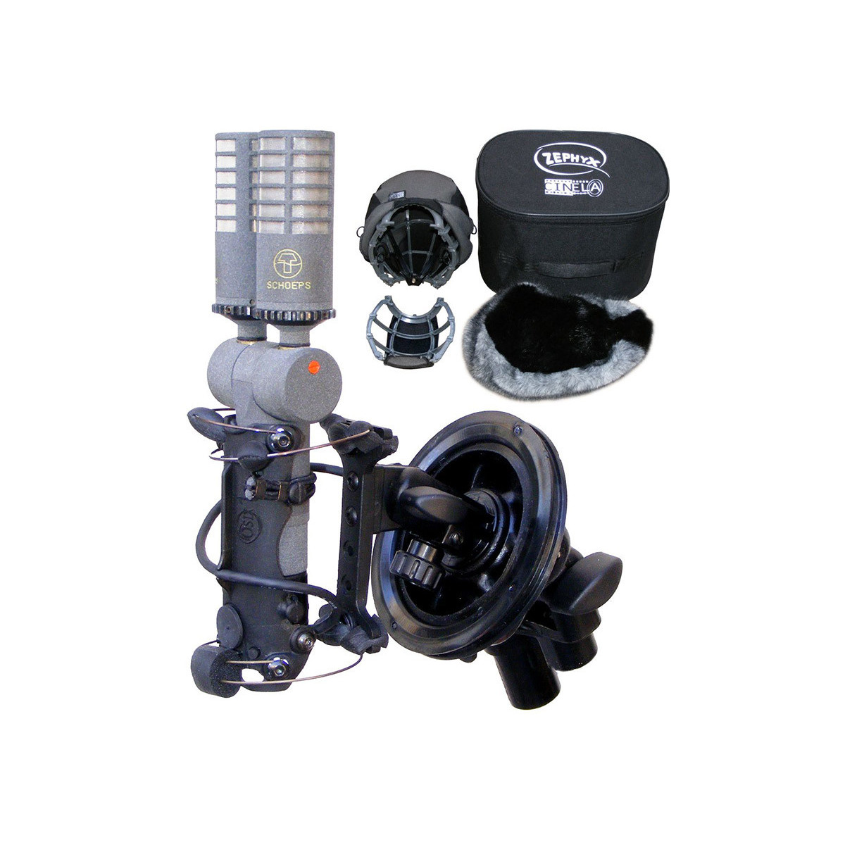 Cinela ZEPHYX windshield for Schoeps CMXY