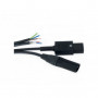Genelec Câble d'Alimentation 3x0,85mm2 et AES/EBU 100m Blanc