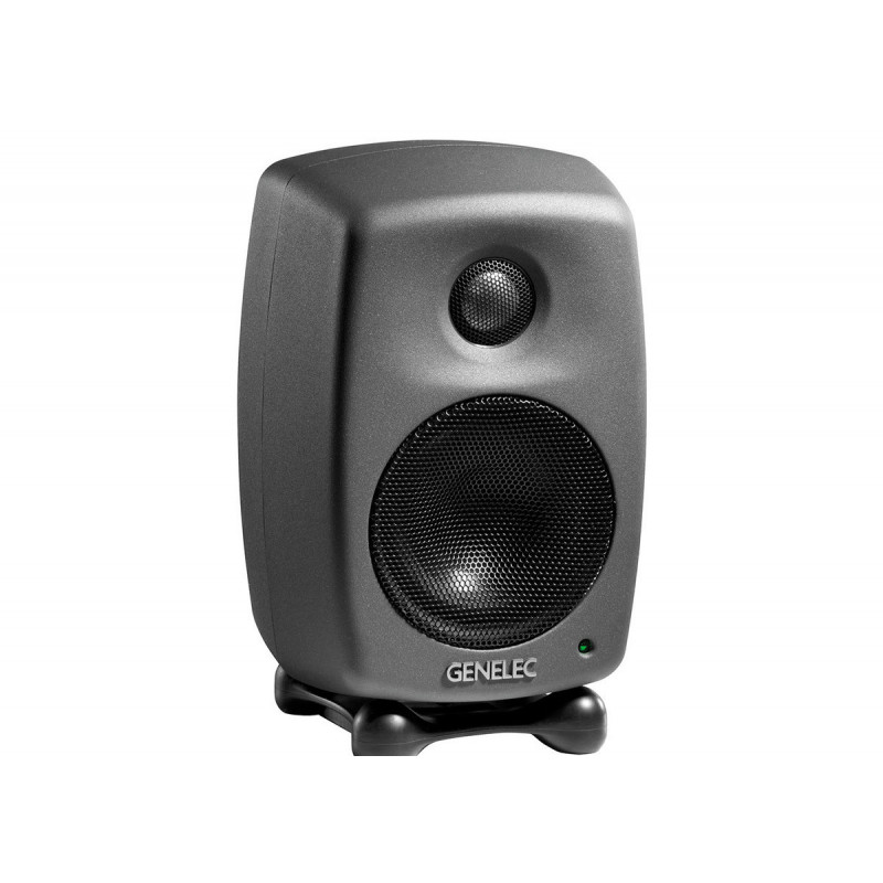 Genelec Enceinte Active 3" 2 Voies  Dark Grey Série 8000 + Support