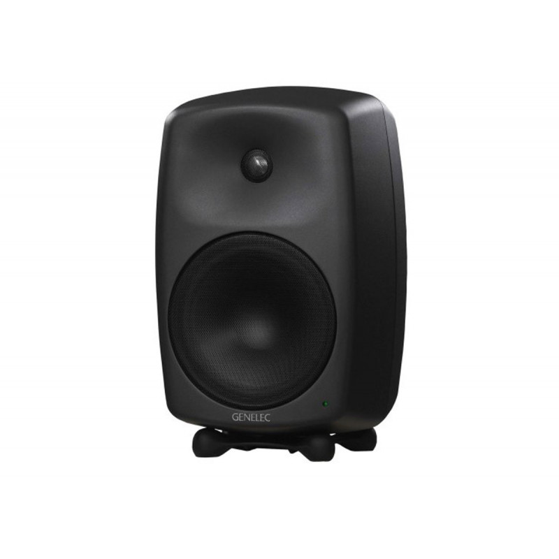 Genelec Enceinte Active 8" 2 Voies  Dark Grey Série 8000 + Support