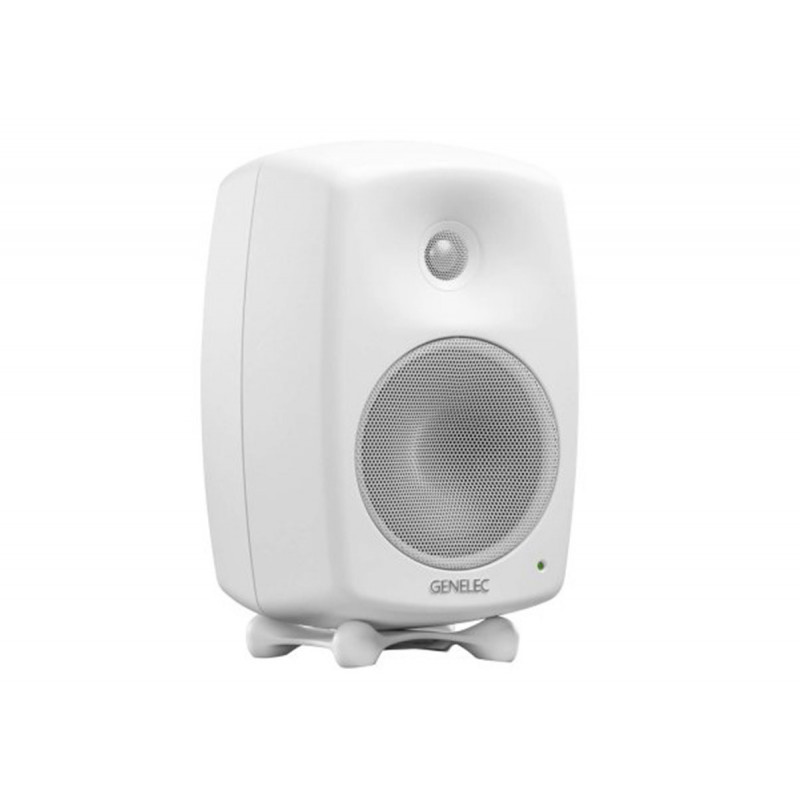 Genelec Enceinte Active 5" 2 Voies  Blanc Série SAM + Support