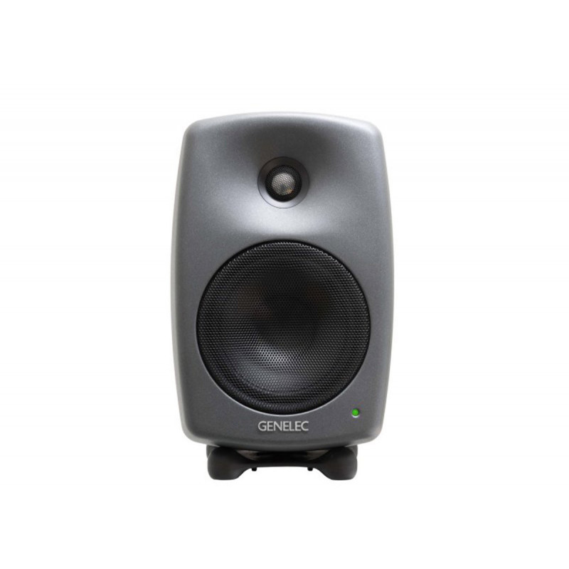 Genelec Enceinte Active 5" 2 Voies, AES67  Dark Grey + Support