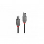 Lindy Câble USB 2.0 type A vers B, Anthra Line, 3m
