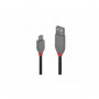 Lindy Câble USB 2.0 type A vers Micro-B, Anthra Line, 5m