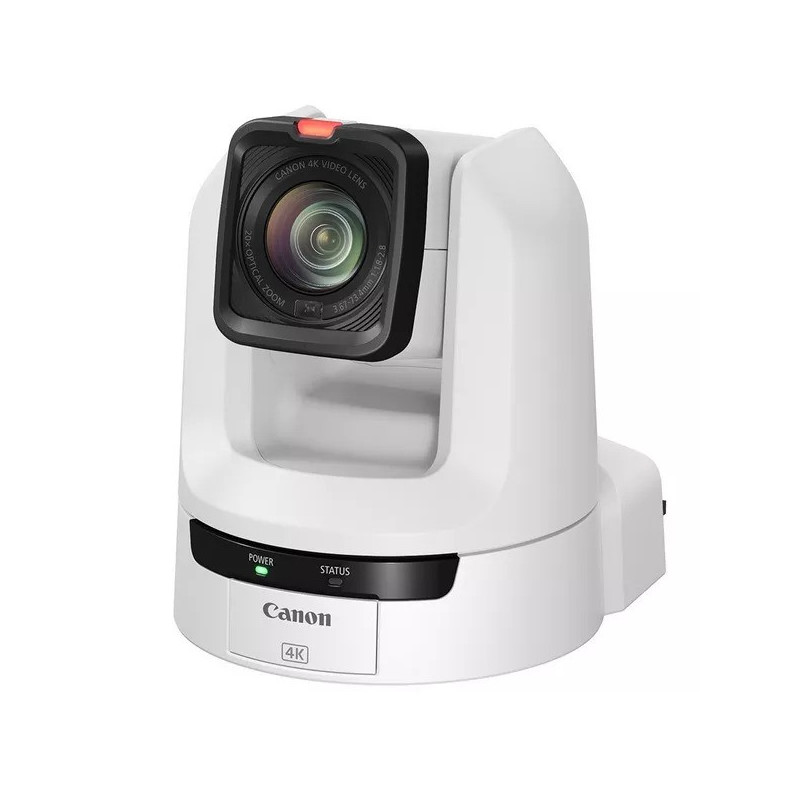 Canon CR-N300 Caméra PTZ 4K UHD, Zoom Optique 20x - Blanche