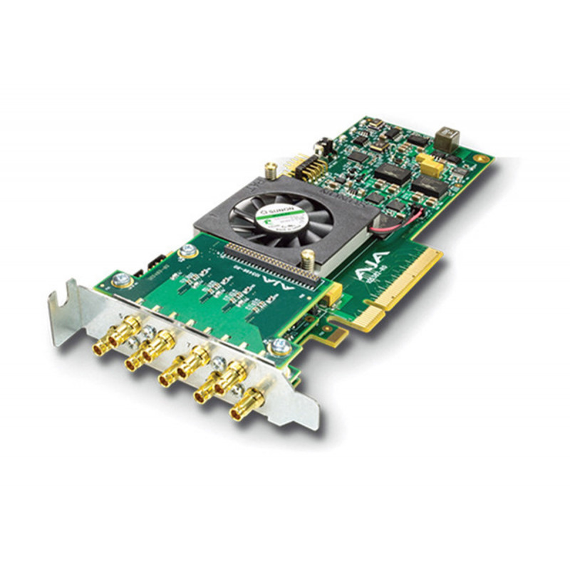 AJA - Carte PCIe d’entrées sorties Multi-flux, Multi-format