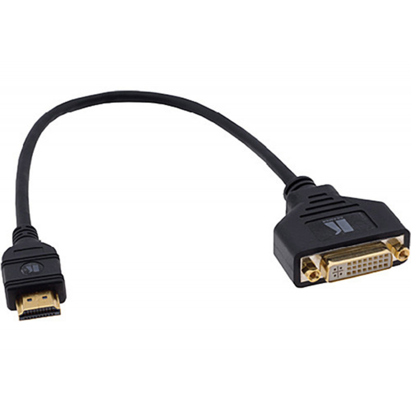 Kramer ADC-DF/HM Cable adaptateur DVI-D femelle vers HDMI male