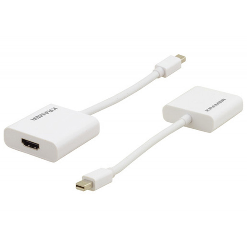 Kramer ADC-MDP/HF/UHD Cable Adaptateur Mini DisplayPort(M) - HDMI(F)