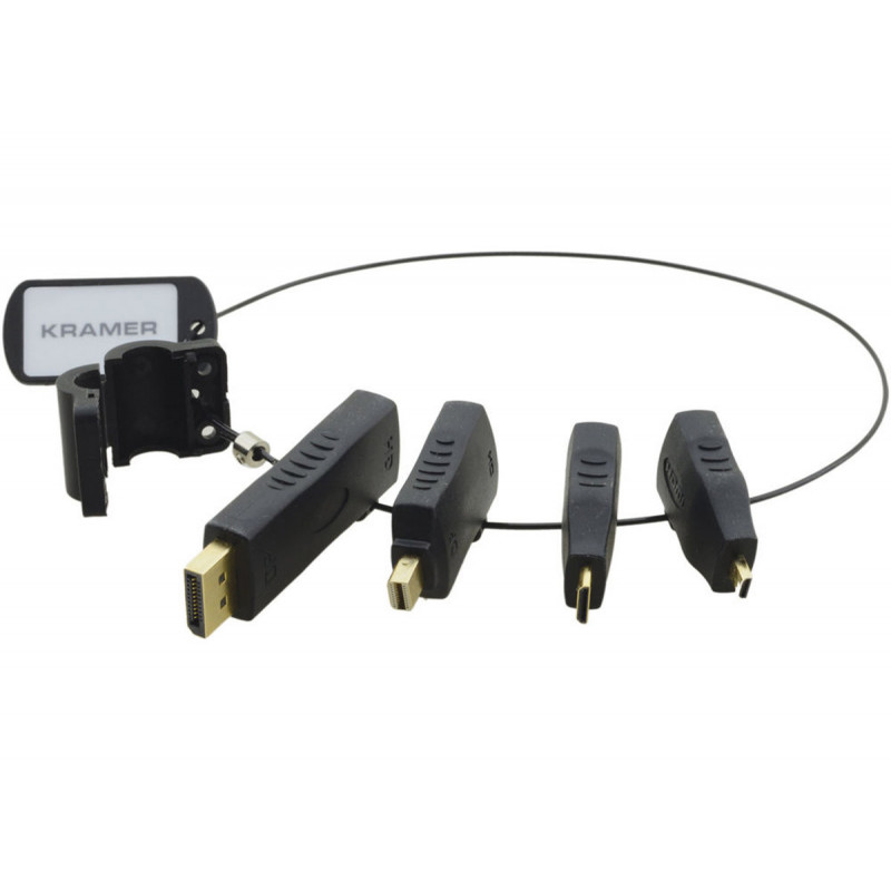 Kramer AD-RING-2 Adaptateur HDMI (F) vers DisplayPort (M)