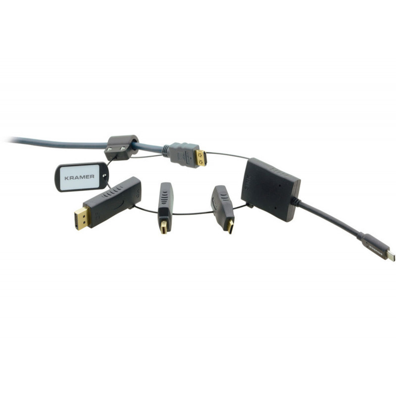 Kramer AD-RING-5 Adaptateur HDMI (F) vers DisplayPort (M)
