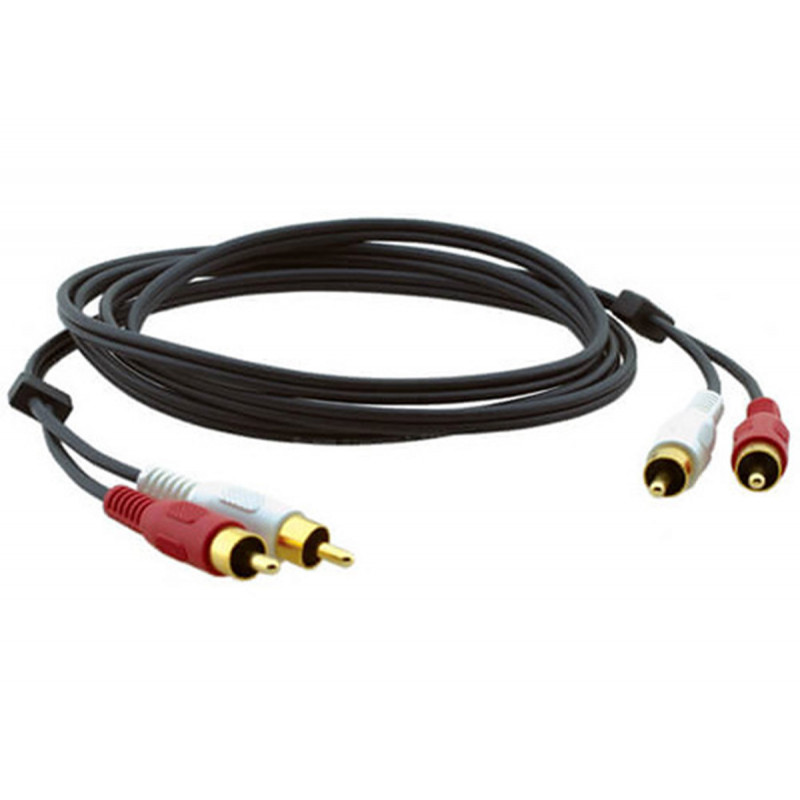 Kramer C-2RAM/2RAM-1 Cable audio 2RCA/2RCA male-male