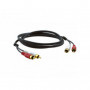 Kramer C-2RAM/2RAM-1 Cable audio 2RCA/2RCA male-male