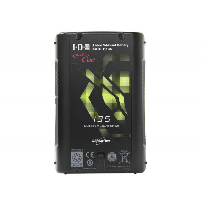 Idx - Batterie Li-Ion V-mount 14.8V 134Wh V-Mount avec 1 sortie D Tap