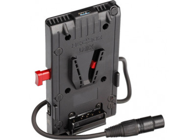 Hedbox UNIX-4X Plaque V-Mount avec USB et 3 D-Tap