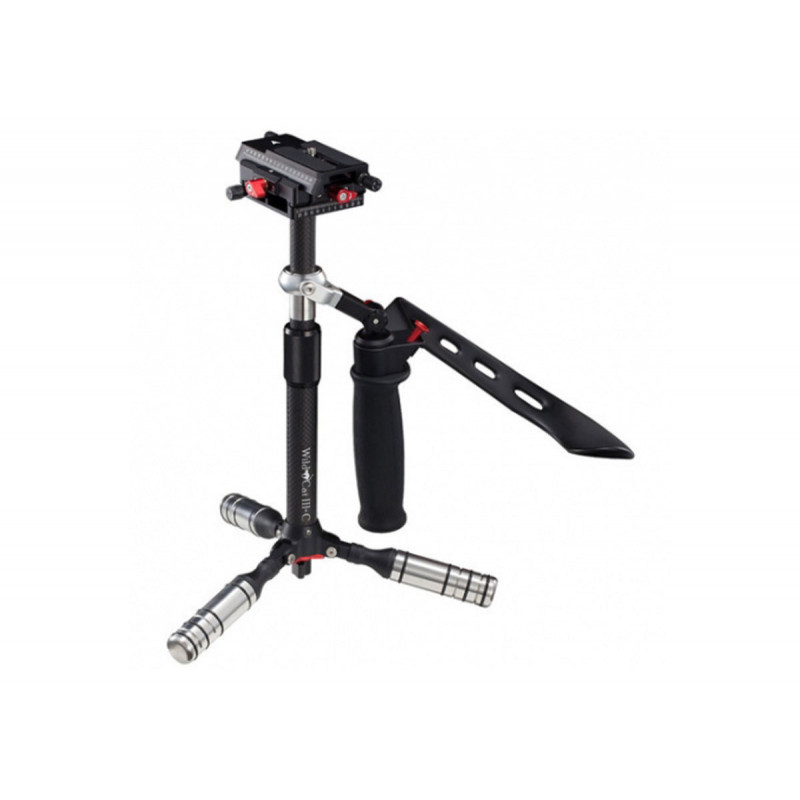 Ifootage - WILDCATIIIC Stabilisateur carbone avec poignee grip