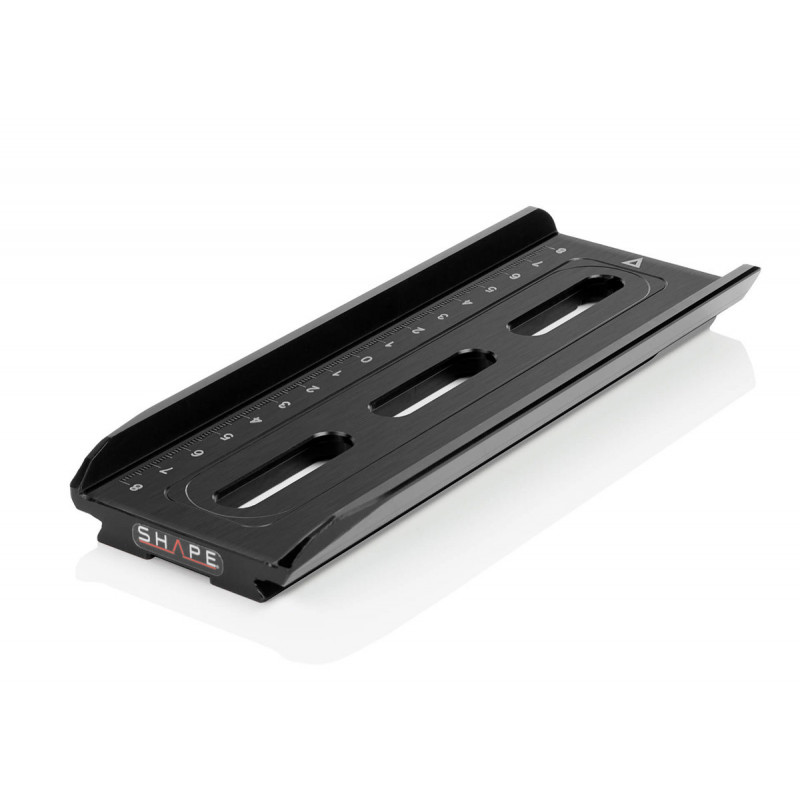 Shape Dovetail 180 mm pour DJI Ronin 2 vers ARRI dovetail standard