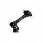 Shape Poignées doubles Quick Handle rosette avec Push-button noir