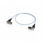 Shape Câble Skinny BNC 90° 24 pouces bleu