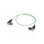 Shape Câble Skinny BNC 90° 24 pouces vert