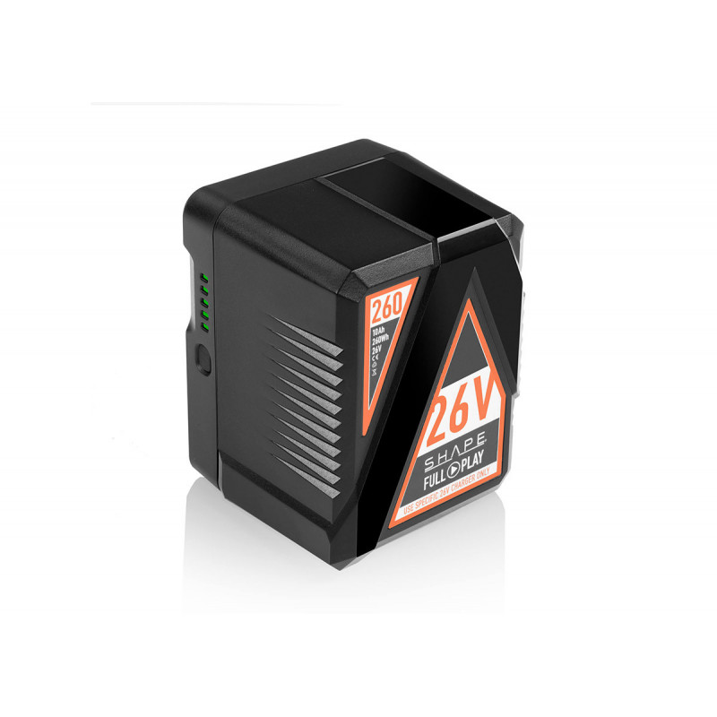 Shape Batterie FULL PLAY 26 V 260 WH V-mount