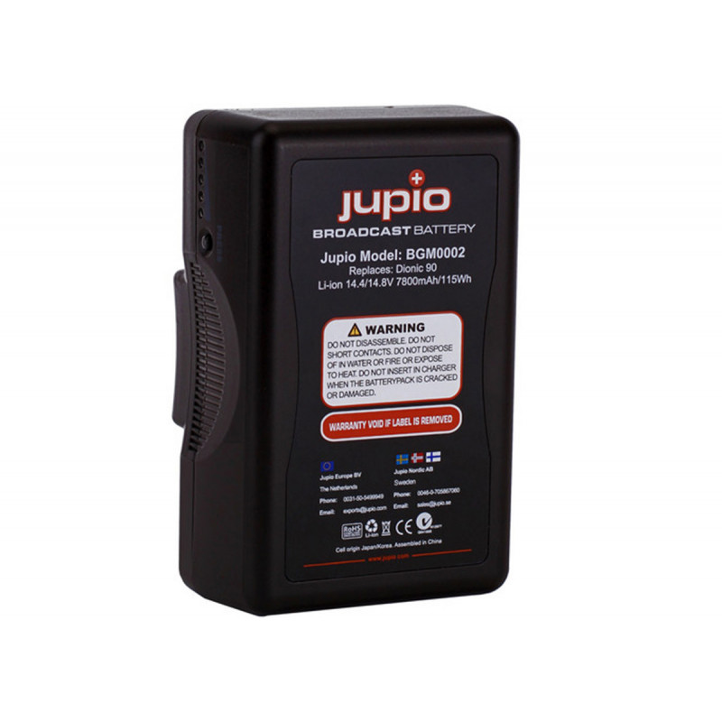 Jupio Gold Mount Batterie Indicateur LED 7800mAh