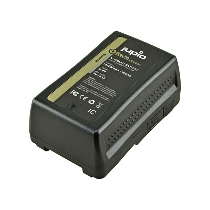 Jupio ProLine V-Mount Batterie Indicateur LED 14.4v 10400mAh (150Wh)