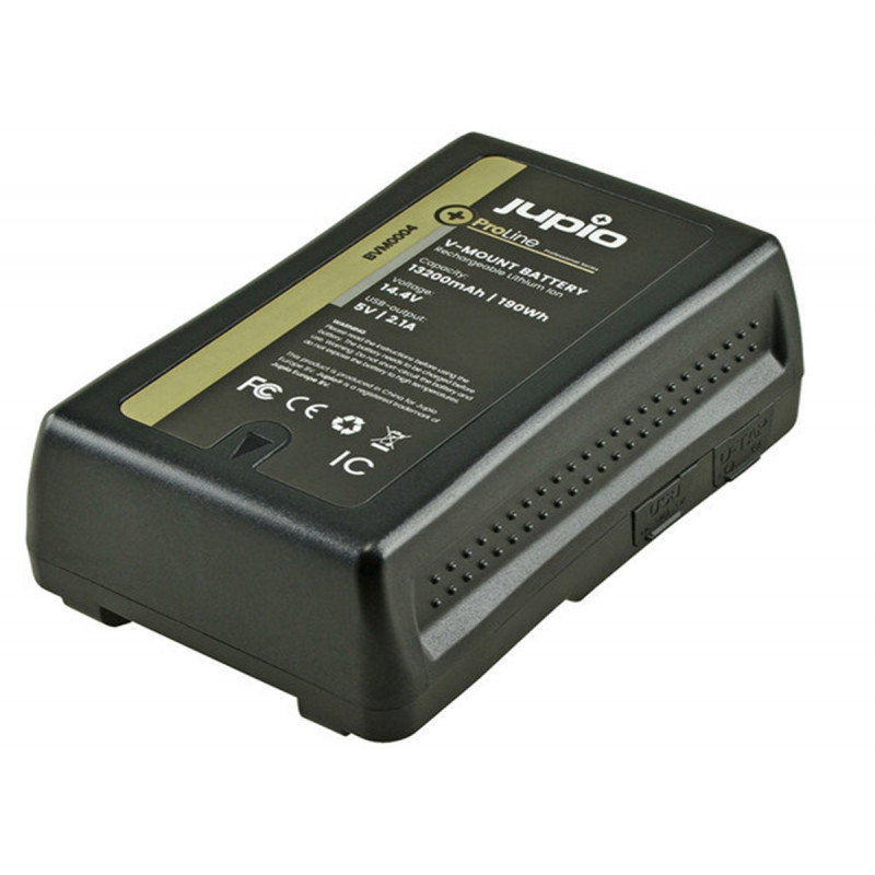 Jupio ProLine V-Mount Batterie Indicateur LED 14.4v 13200mAh (190Wh)