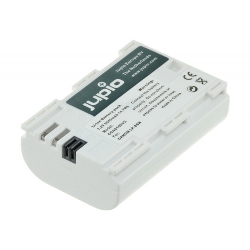 Jupio Value Pack 2x Batterie LP-E6N *ULTRA* 2040mAh + Chargeur