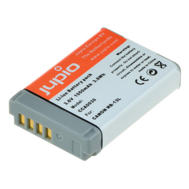 Jupio Value Pack 2x Batterie NB-13L + Chargeur